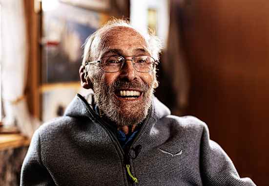 Bergwelten stellt 5 Fragen an die bayerische Bergsteigerlegende Hermann Huber 